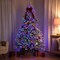 Northlight Real Touch™ Elite Pre-Lit Flocked Yukon Pine IPT Artificial Christmas Tree - 9' Dual Color LED